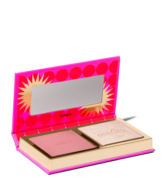 MINI PALETA BLUSH E ILUMINADOR BENEFIT CHEEKY CHARMS CHEEK